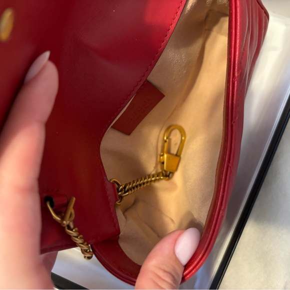 Gucci super mini marmont purse - Picture 4 of 8